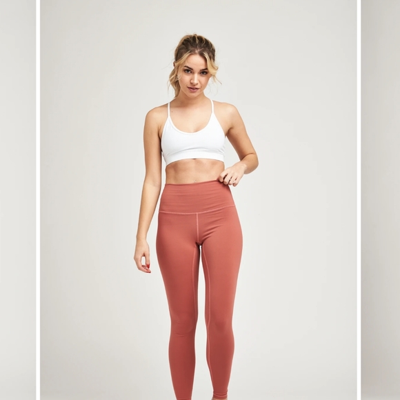 Flexxfit dusty rose luxe leggings size Large - Picture 2 of 2